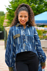 Le Chemisier Fatima Bleu d'Inde